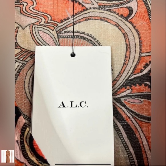 A.L.C. Silk Maxi Dress $495 - Picture 2 of 3
